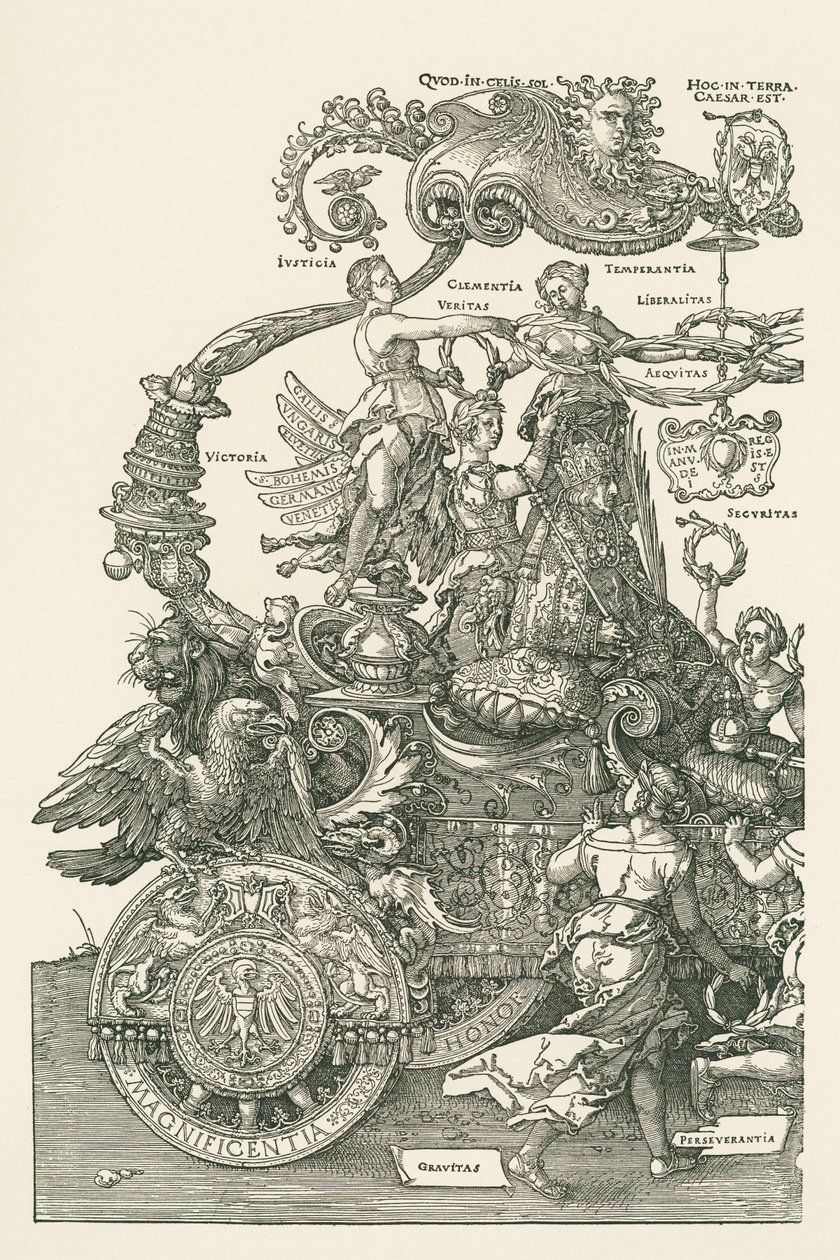 La grande voiture triomphale - Albrecht Dürer or Duerer