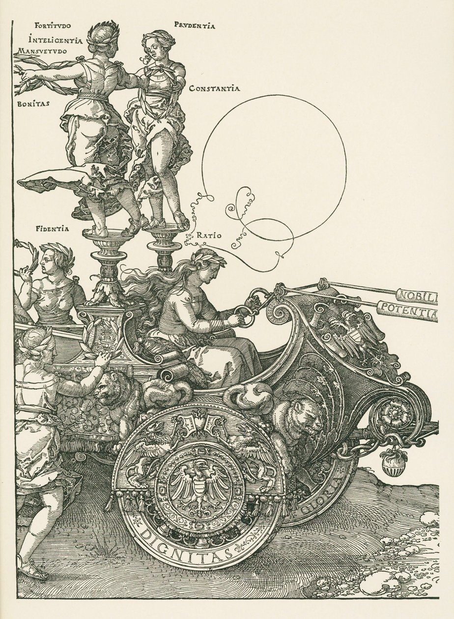 La grande voiture triomphale - Albrecht Dürer or Duerer