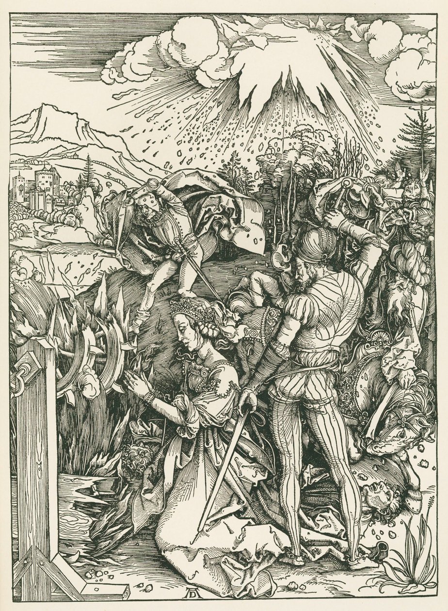 Le martyre de Sainte Catherine d