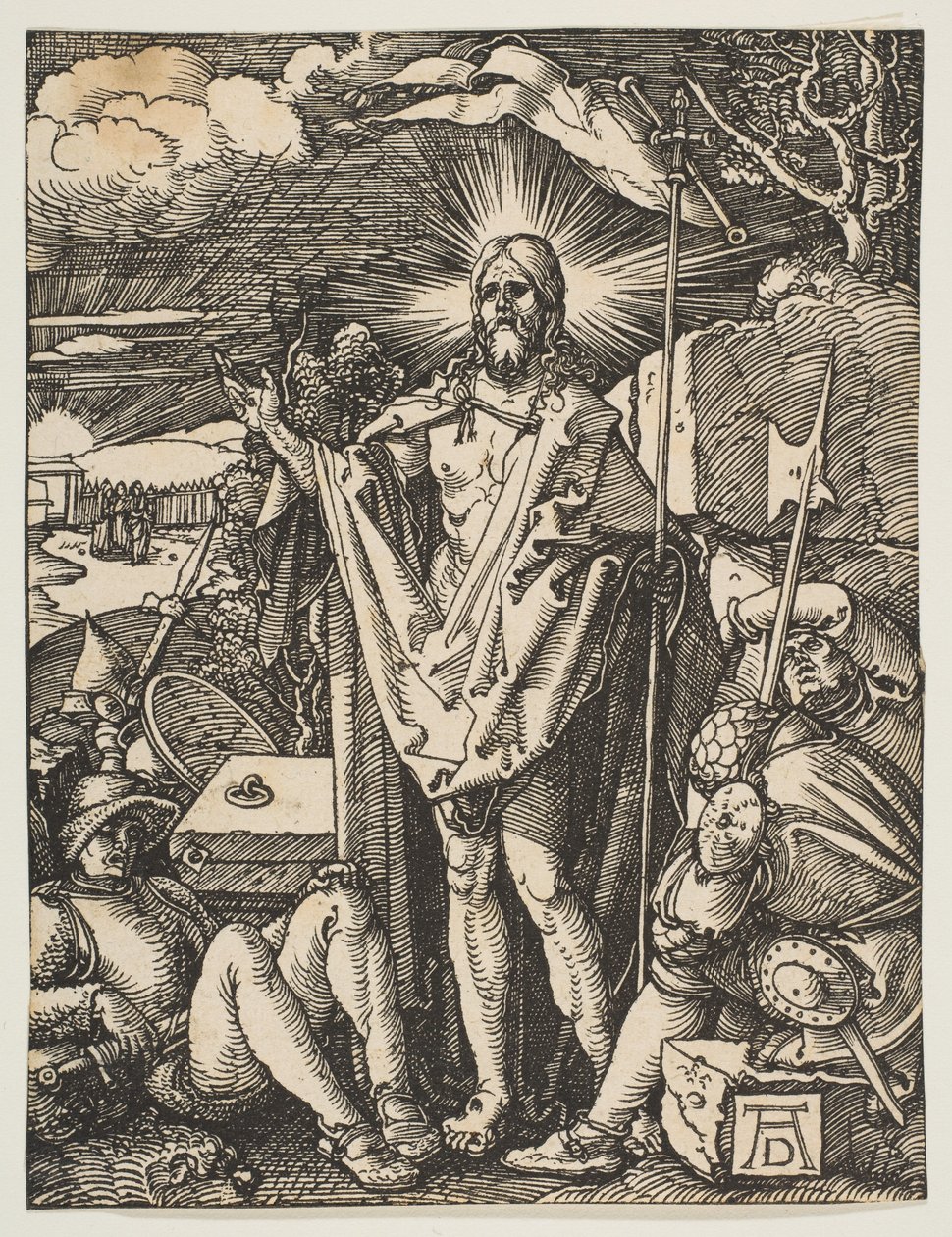 La Résurrection, de la Petite Passion, vers 1510 - Albrecht Dürer