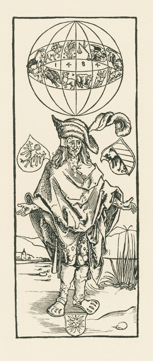 Le syphilitique. 1496 (gravure sur bois) - Albrecht Dürer or Duerer