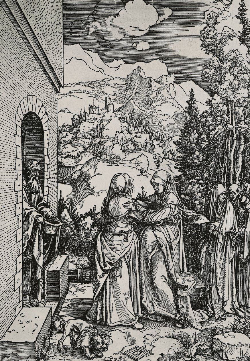 La Visitation - Albrecht Dürer