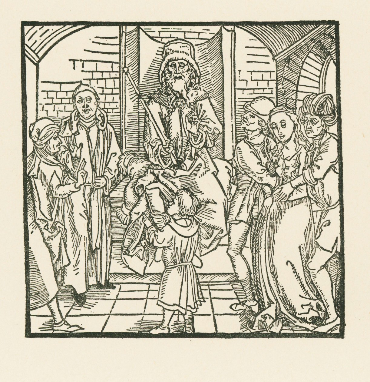 Le jugement de Salomon - Albrecht Dürer or Duerer