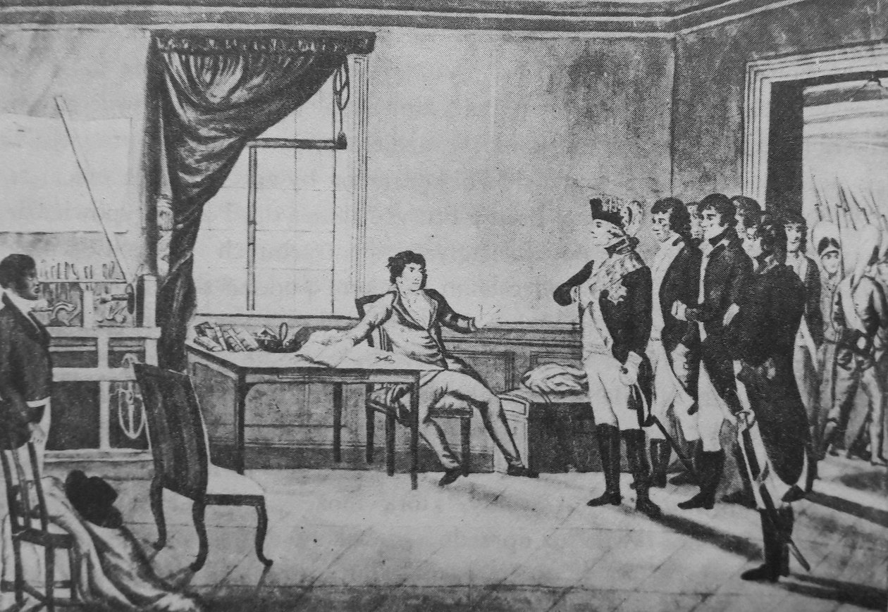 Le tsar Paul Ier visitant Tadeusz Kościuszko en prison - Aleksander Orłowski