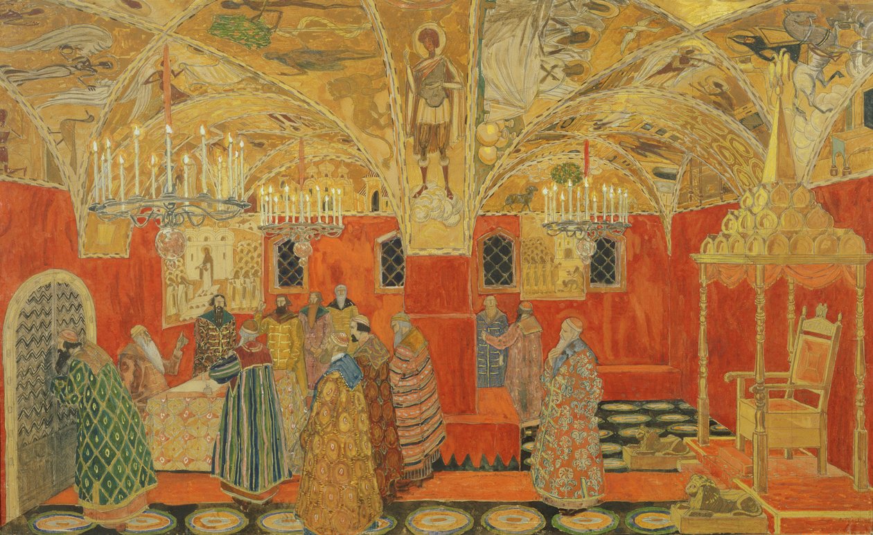 Dans le Kremlin, scène de l