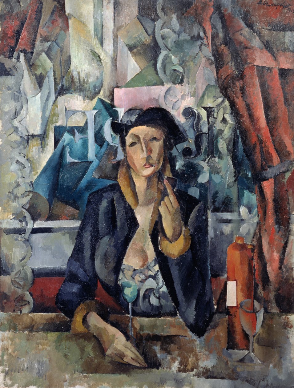 Portrait de la femme de l