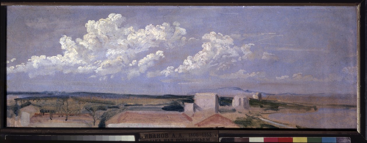 Nuages sur la côte maritime - Aleksandr Andreevich Ivanov