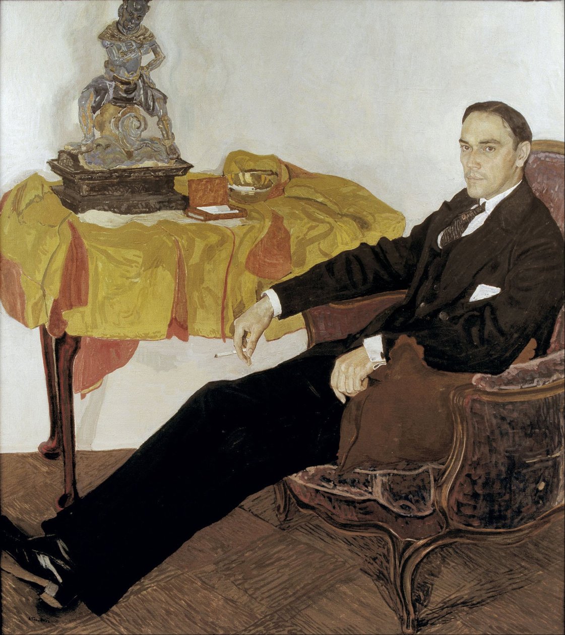 Portrait de Michail Ivanovich Tereshchenko 1886-1956, 1911-1914 - Aleksandr Jakovlevic Golovin
