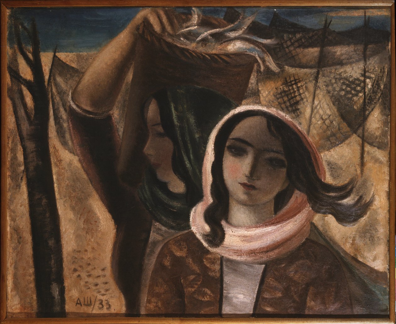 Les pêcheuses - Aleksandr Vasilievich Shevchenko
