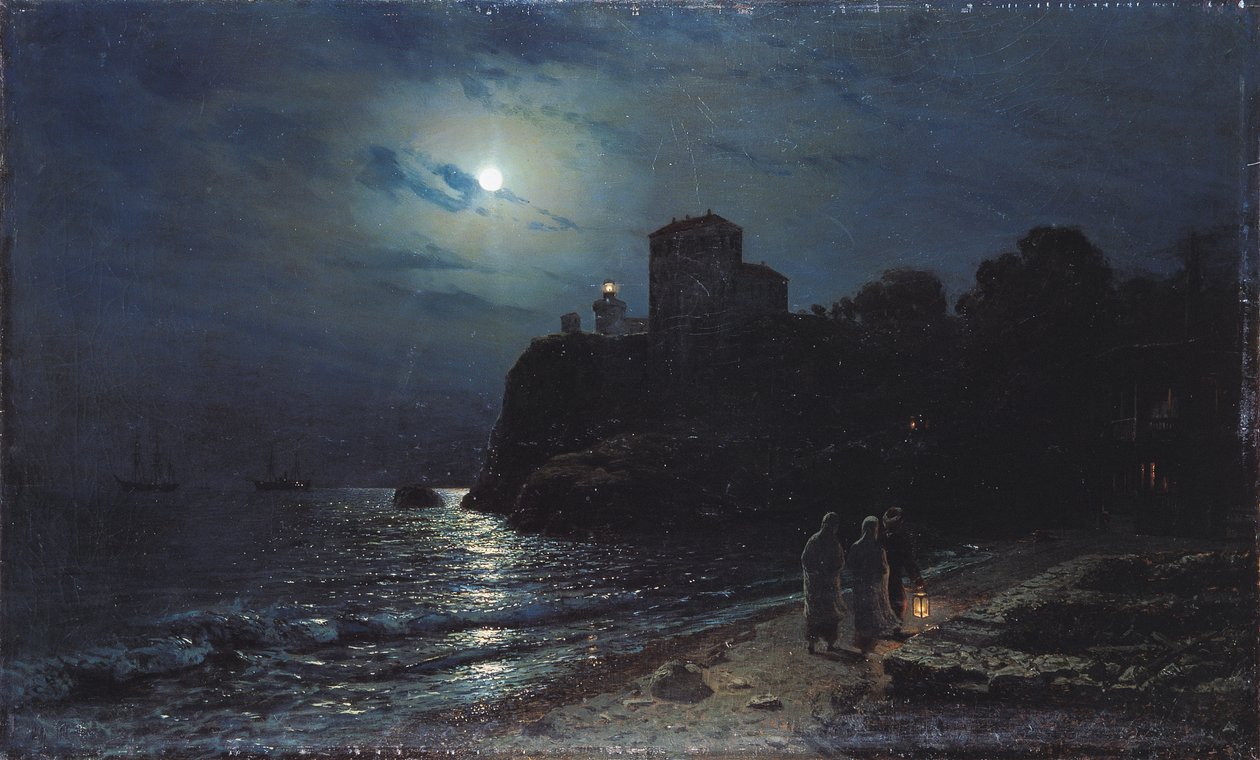 Clair de lune au bord d