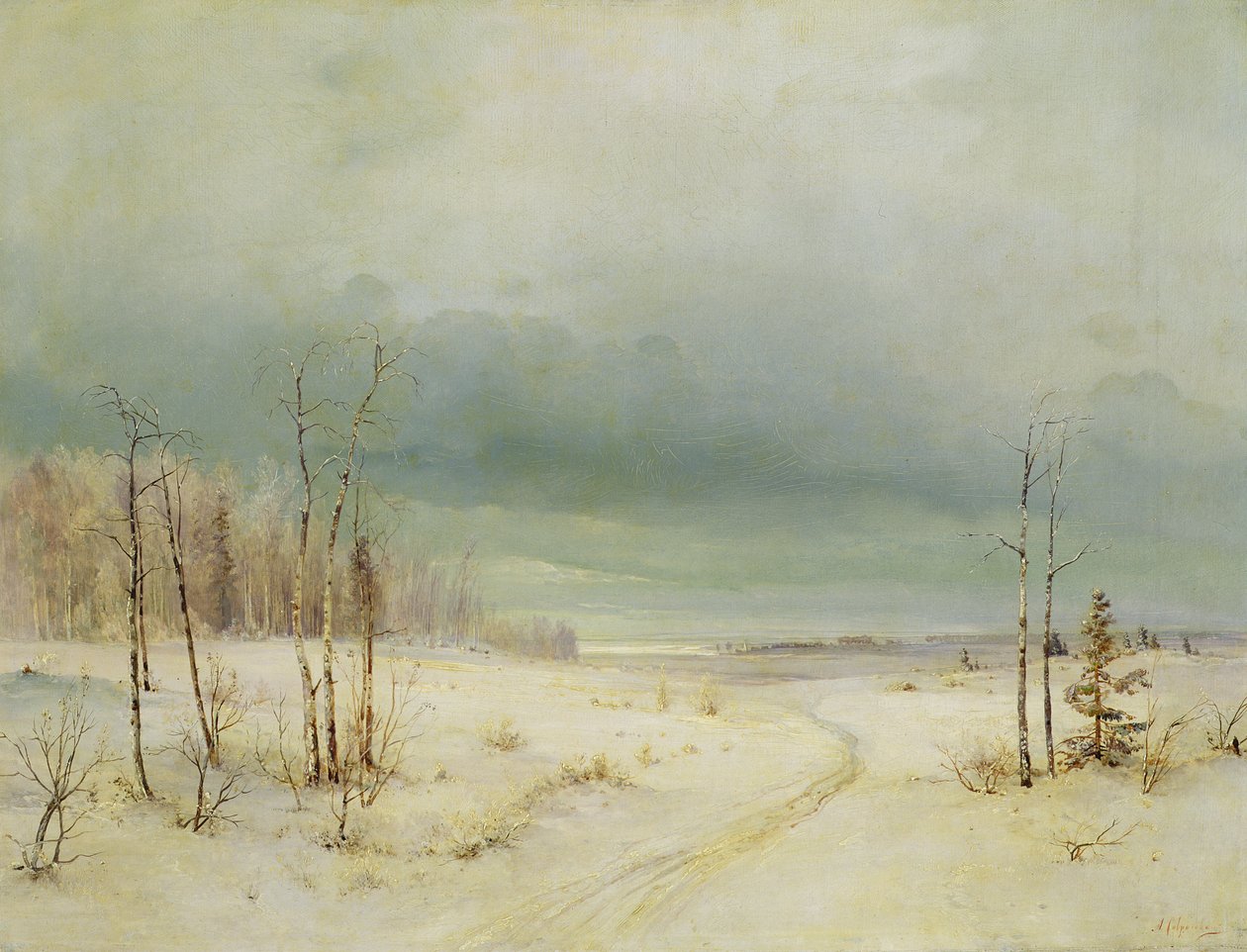 Hiver - Alexei Kondratjewitsch Sawrassow