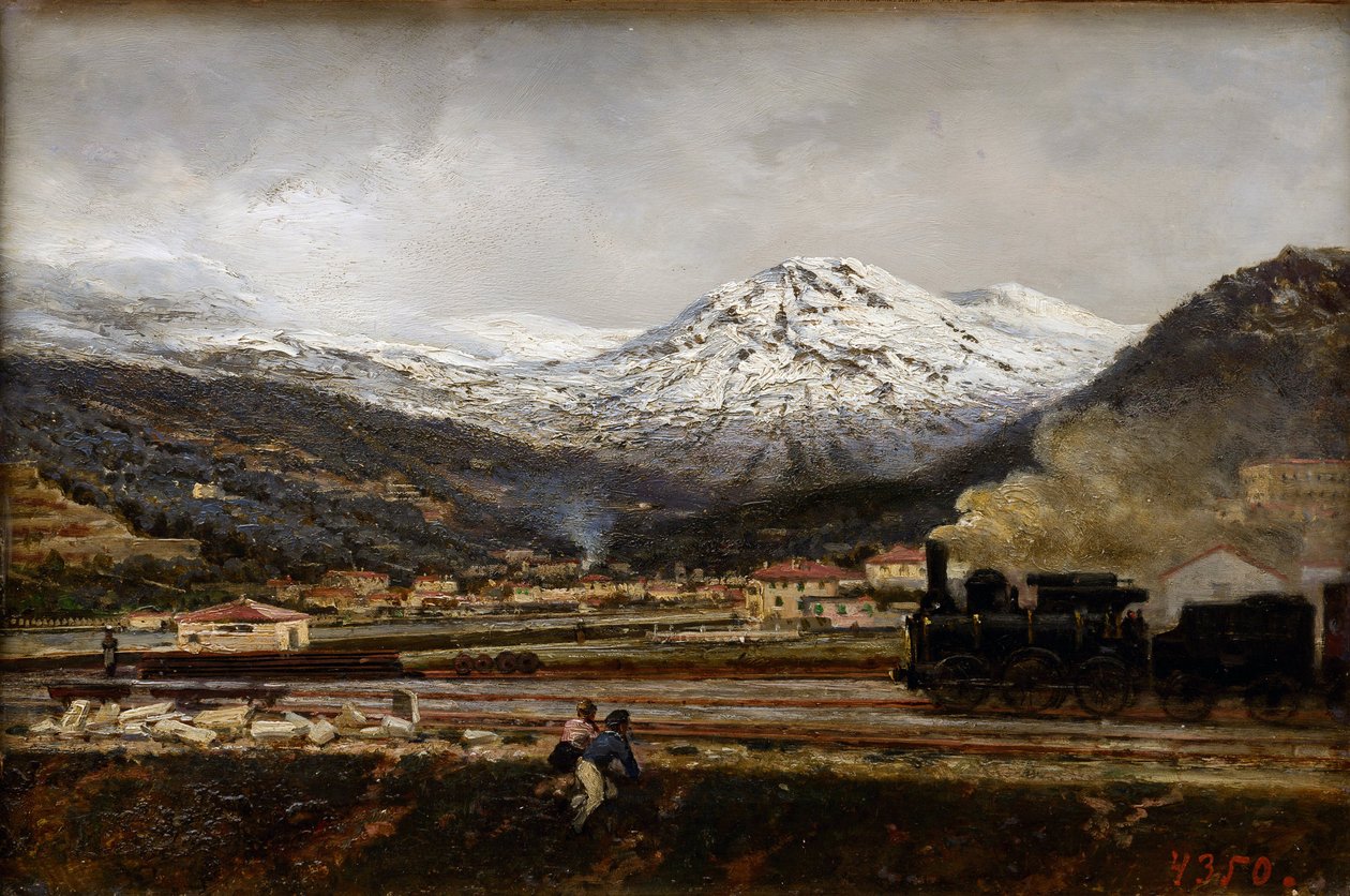 Paysage de montagne - Aleksei Petrovich Bogolyubov