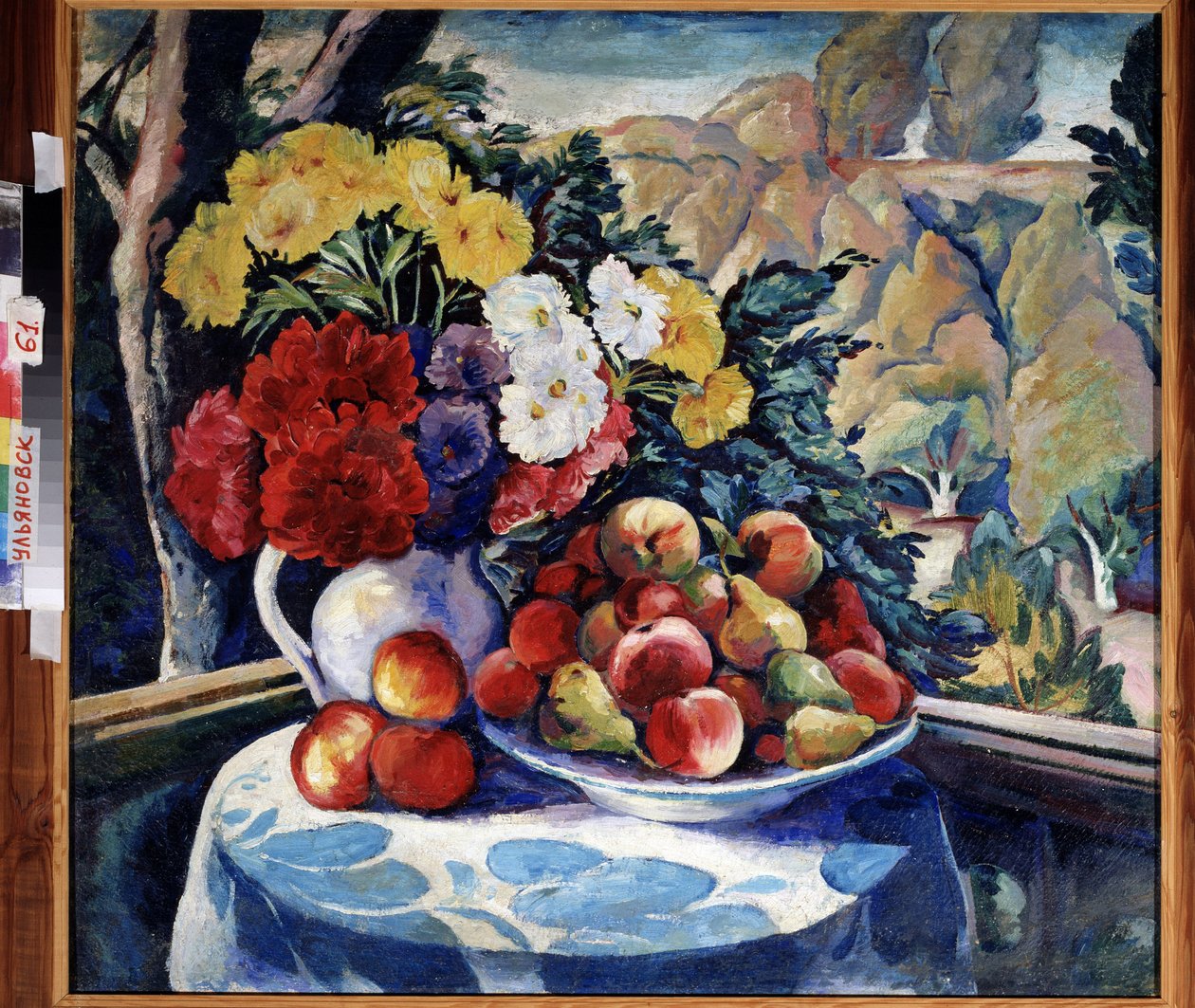 Nature morte sur la véranda - Aleksey Kravchenko