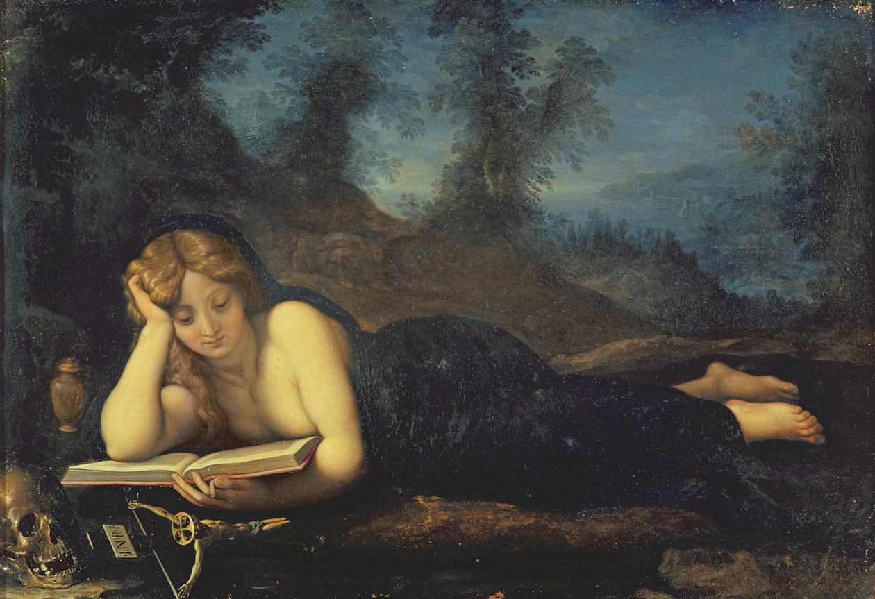 Marie-Madeleine dans le désert - Alessandro Allori