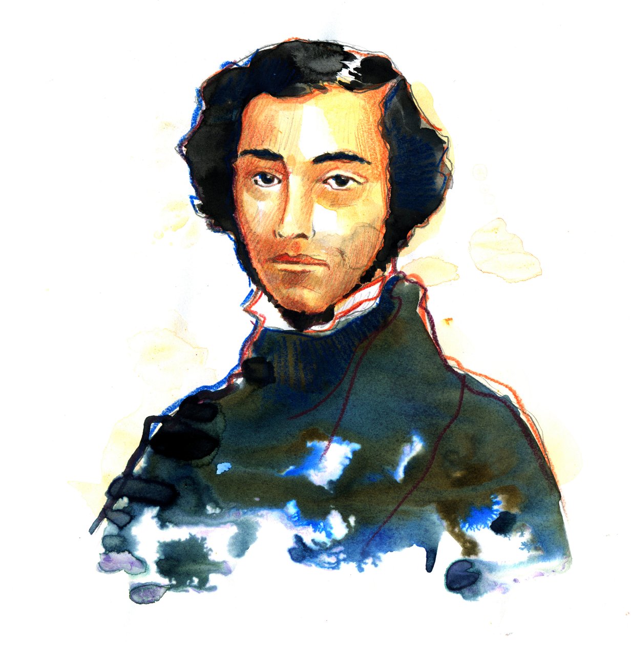 Charles-Alexis-Henri Clérel de Tocqueville (1805-59) - Portrait d