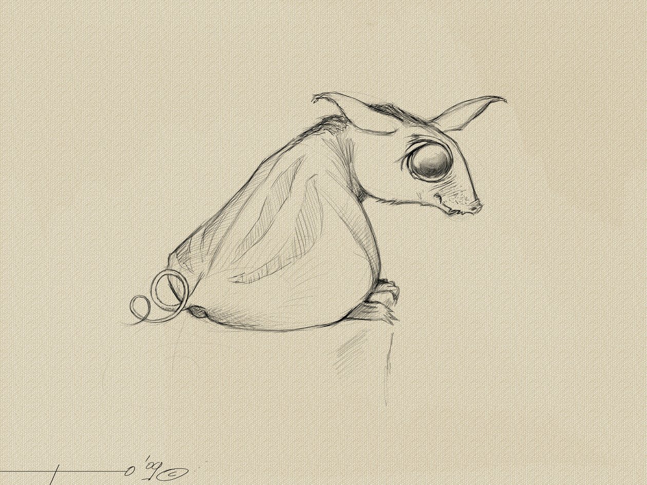 Créature fantastique : Ote (Oy), un animal imaginé par Stephen King pour sa saga de "La Tour Sombre" - Alessandro Lonati