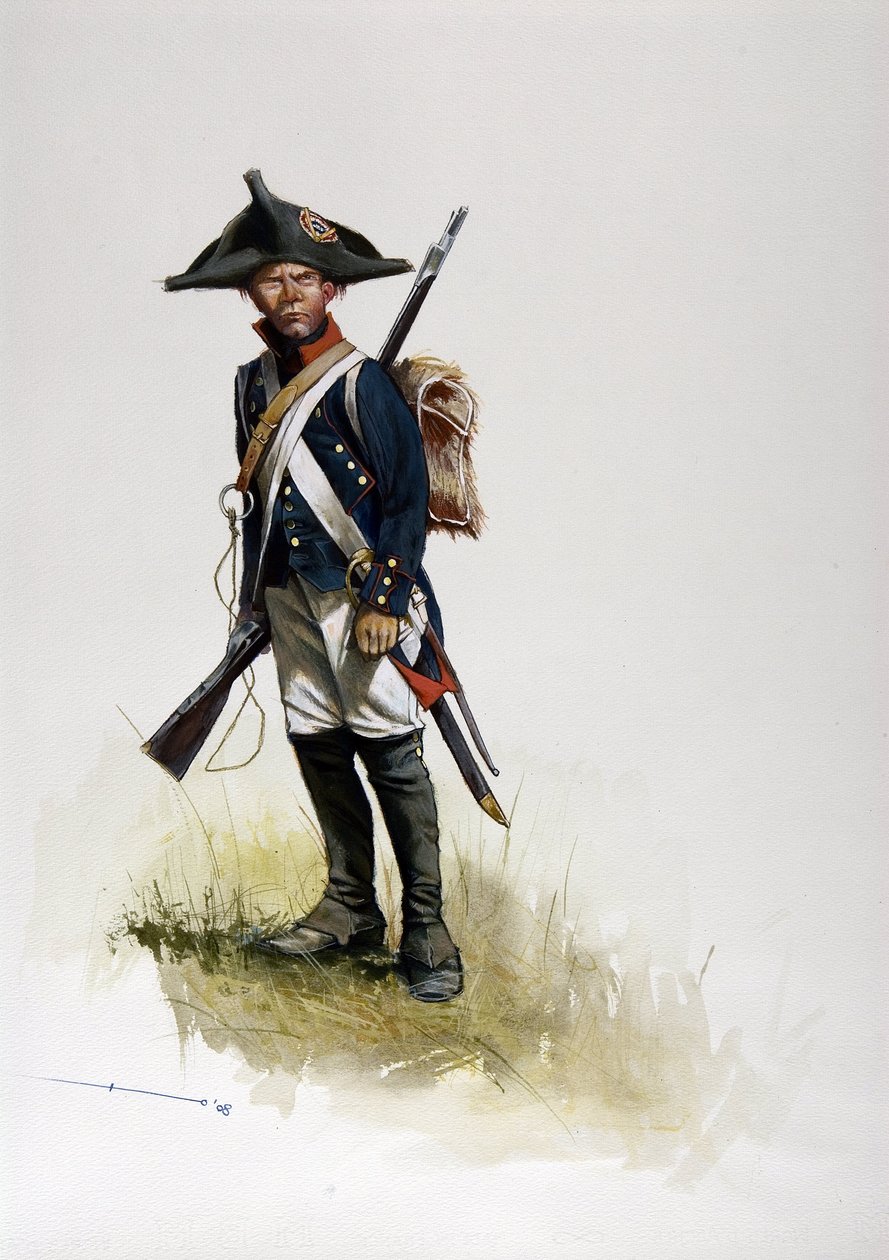 Premier Empire (1804-1814 et 1815) : soldat artilleur de la grande armée napoléonienne française - Alessandro Lonati