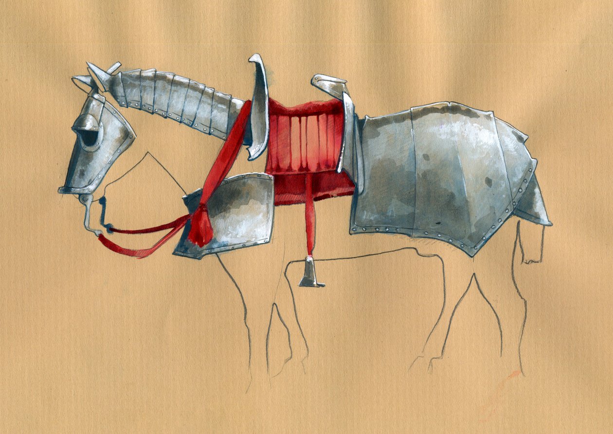 Armure de cheval - Alessandro Lonati