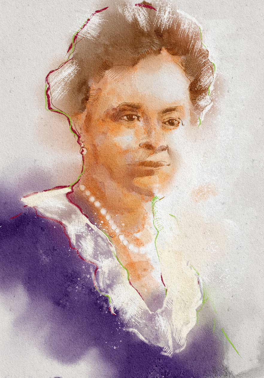 Portrait de la pharmacologue Gertrude B. Ellion, 2023 (illustration) - Alessandro Lonati