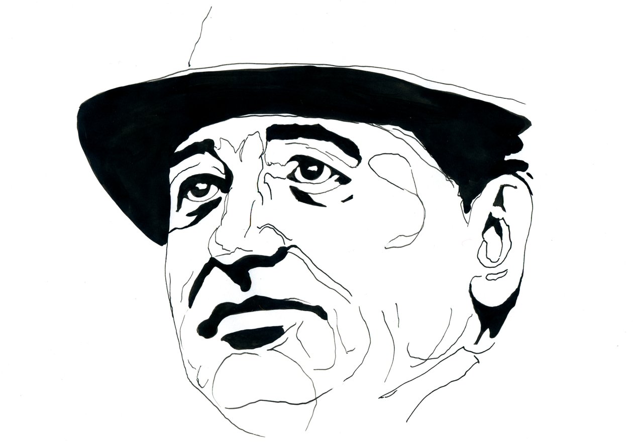 Portrait de Mikhaïl Gorbatchev (né en 1931) homme politique russe - Alessandro Lonati