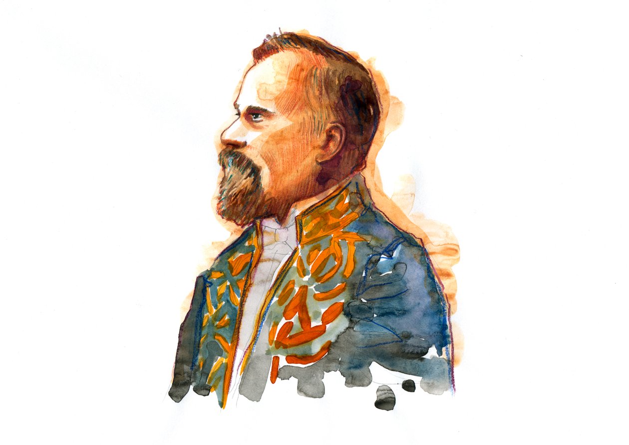 Portrait de Raymond Poincaré (1860-1934) en costume de la Légion d