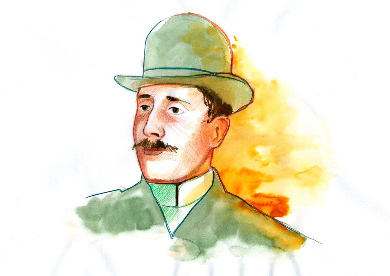 Portrait du poète Guillaume Apollinaire (1880-1918) - Alessandro Lonati