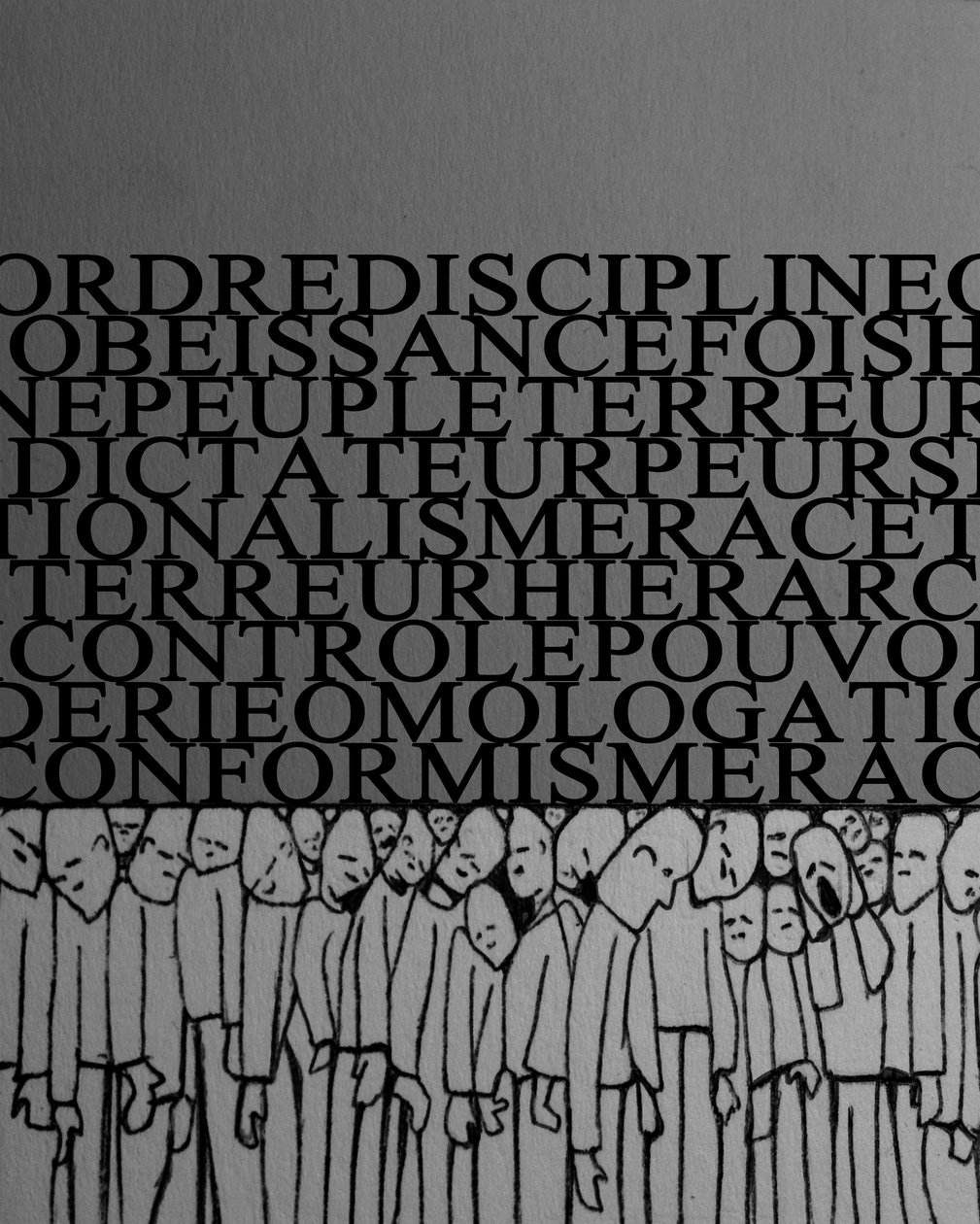 Le poids de la dictature, répression, discipline sur l