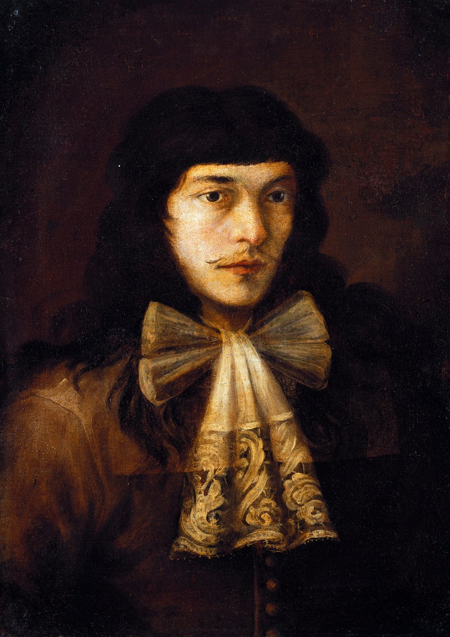 Autoportrait en jeune homme - Alessandro Magnasco
