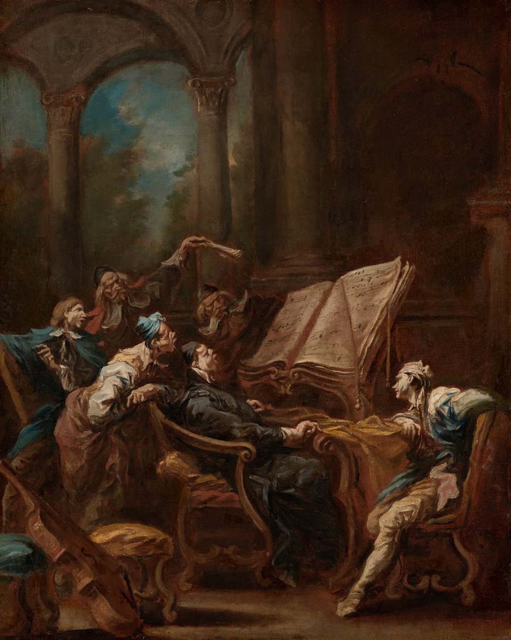 Les choristes - Alessandro Magnasco
