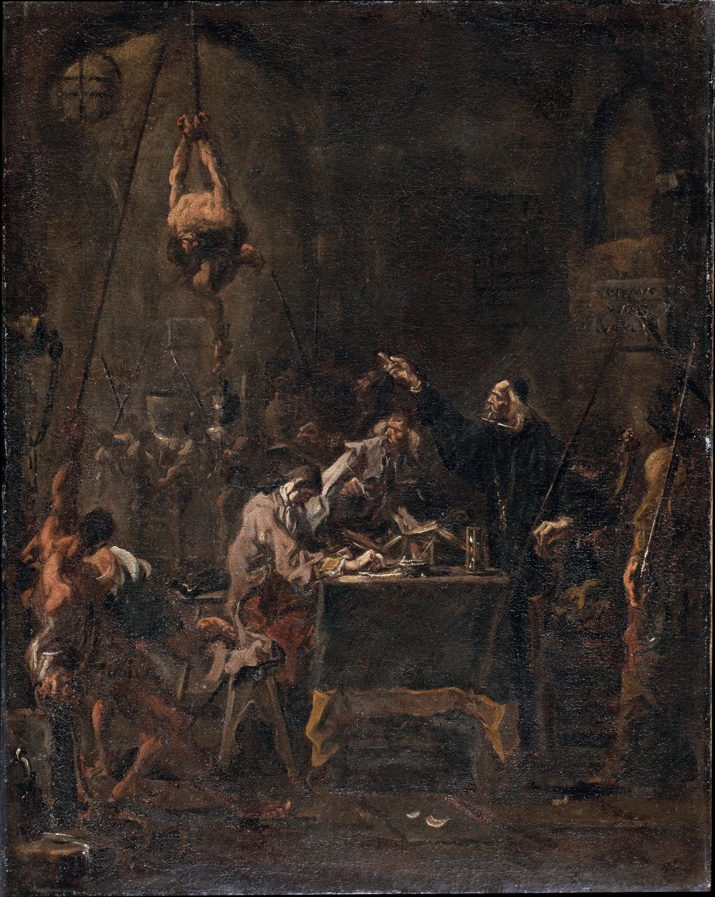 Scène de torture - Alessandro Magnasco