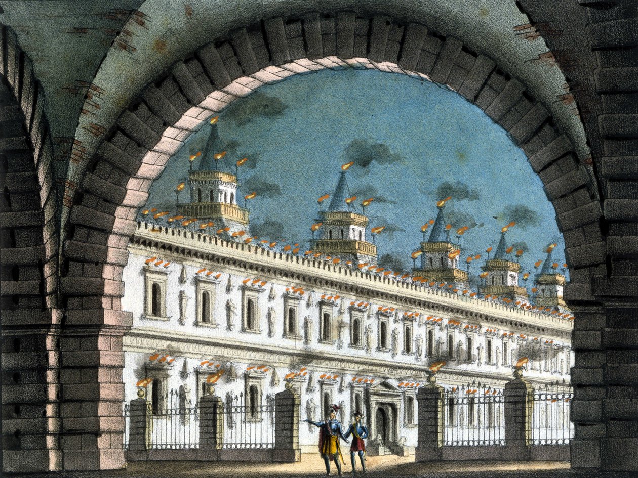 Scénographie de Sanquirico pour l