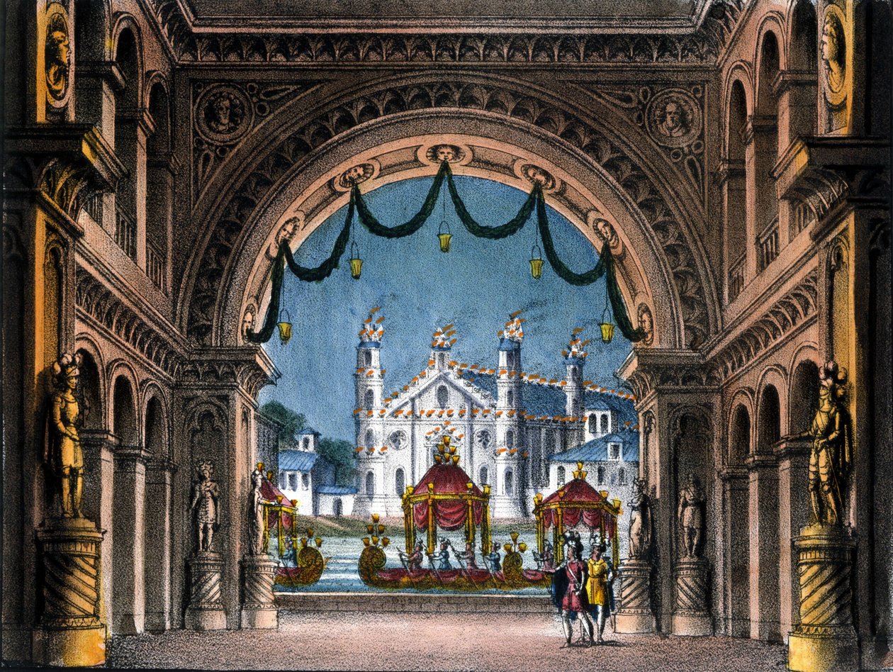 Scénographie de Sanquirico pour l