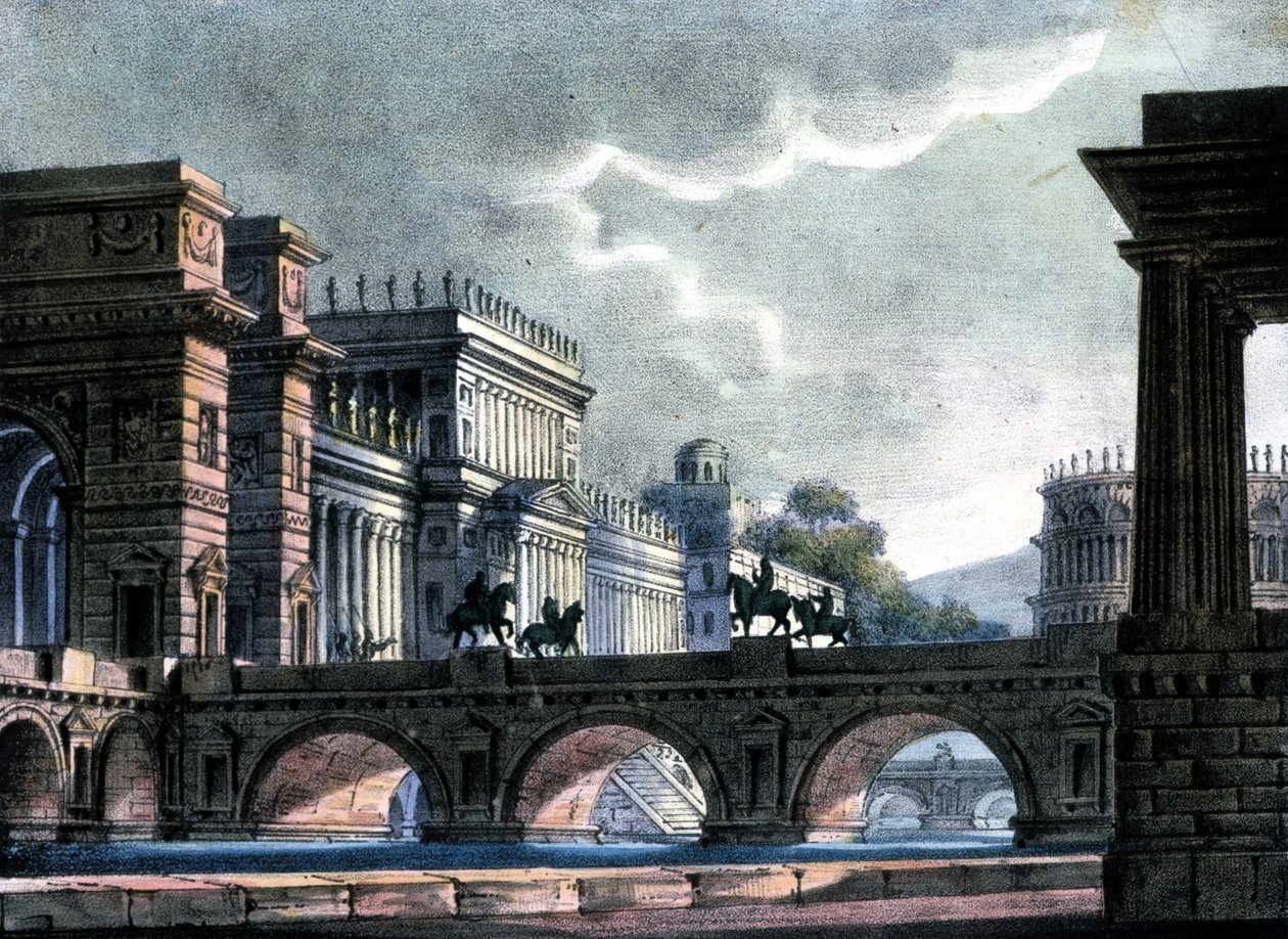 Scénographie de Sanquirico pour l