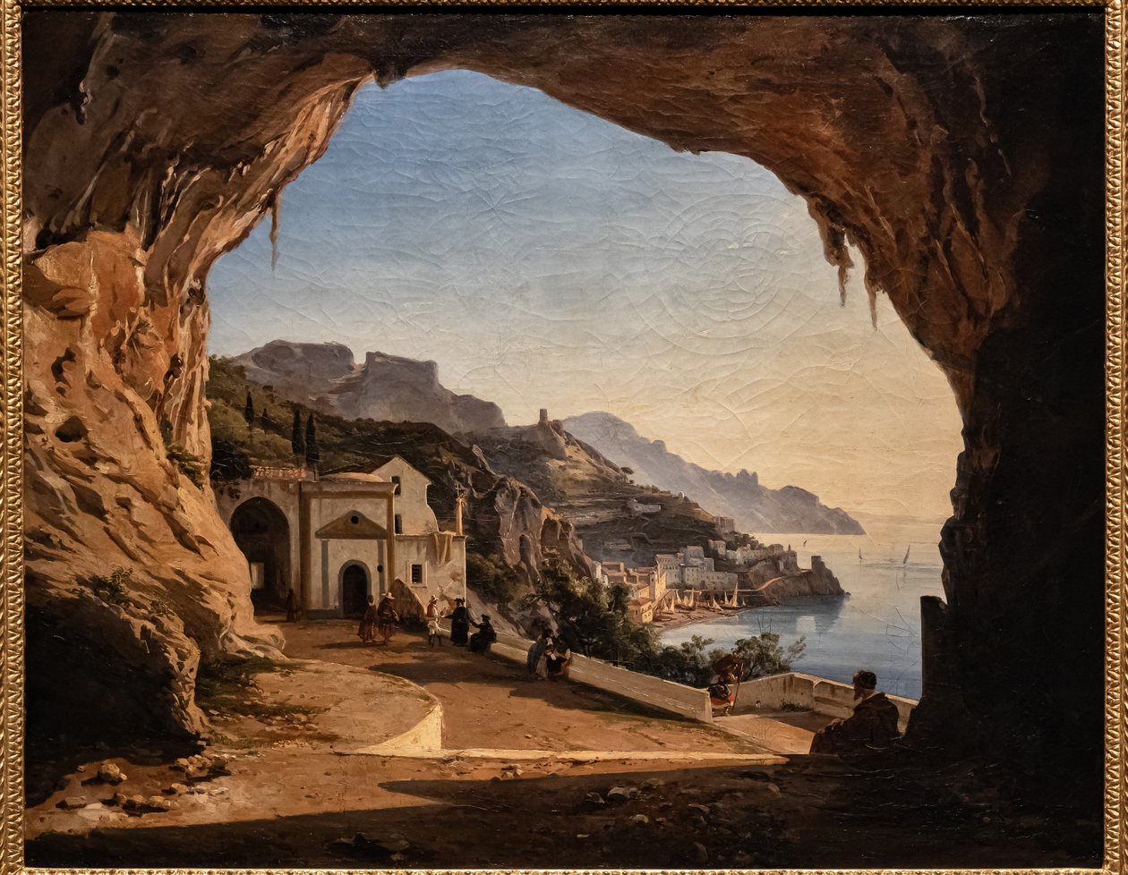 La grotte des Capucins à Amalfi, c.1850 - Alessandro la Volpe