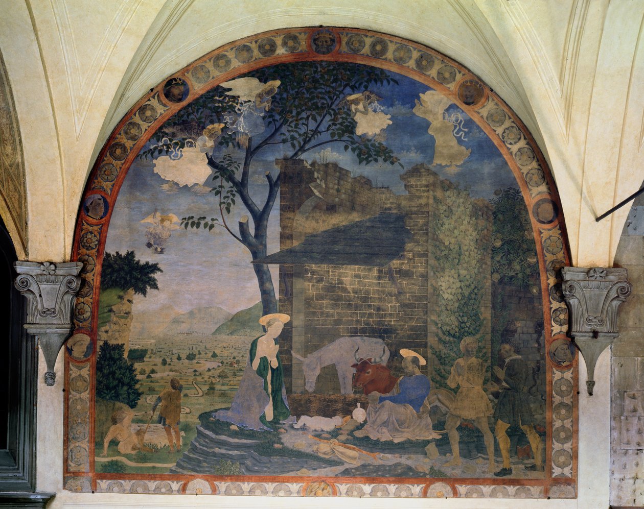 La Nativité, 1460-62 - Alesso Baldovinetti