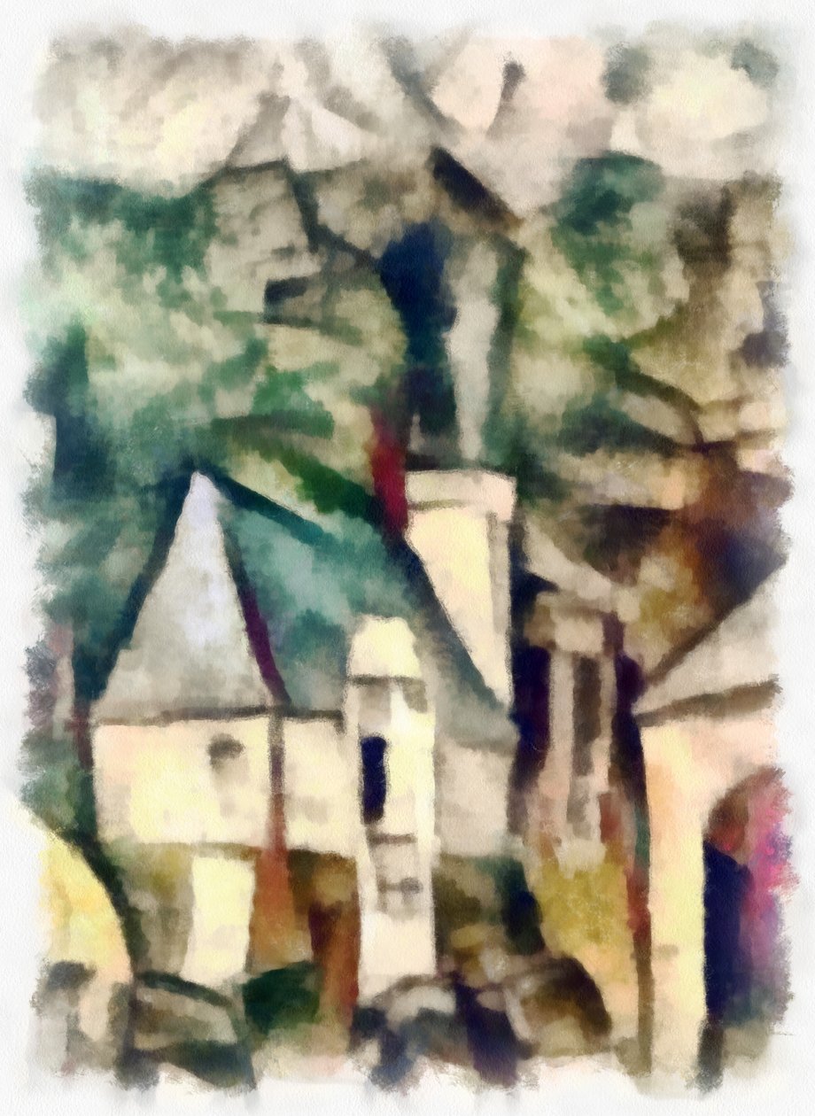 Vue (verte) #17, 2016 - Alex Caminker