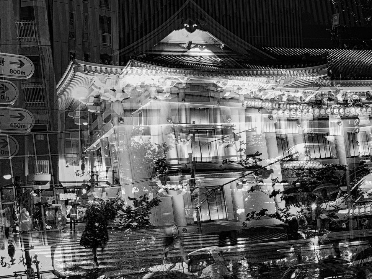 Rue des rayons X, 2020 (photo n/b) - Alex Caminker