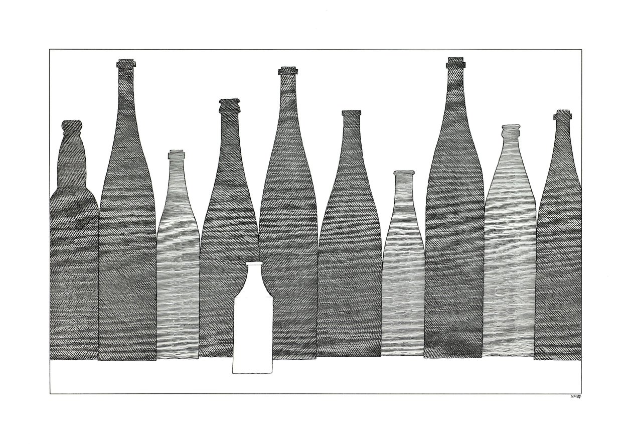 Bouteilles - Petites Blanches - Alex Dunn