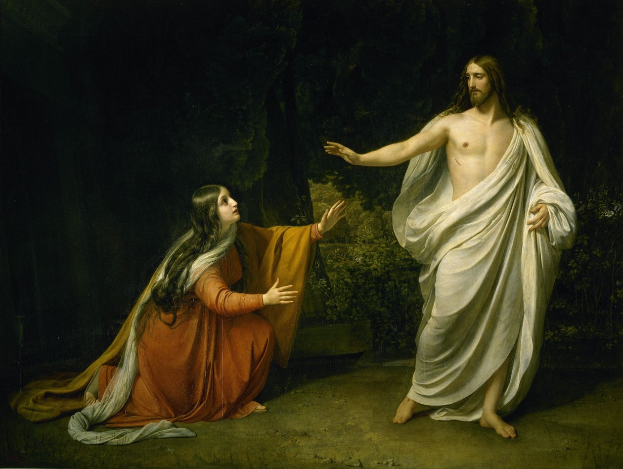 Apparition du Christ à Marie Madeleine après la Résurrection - Alexander Andreyevich Ivanov