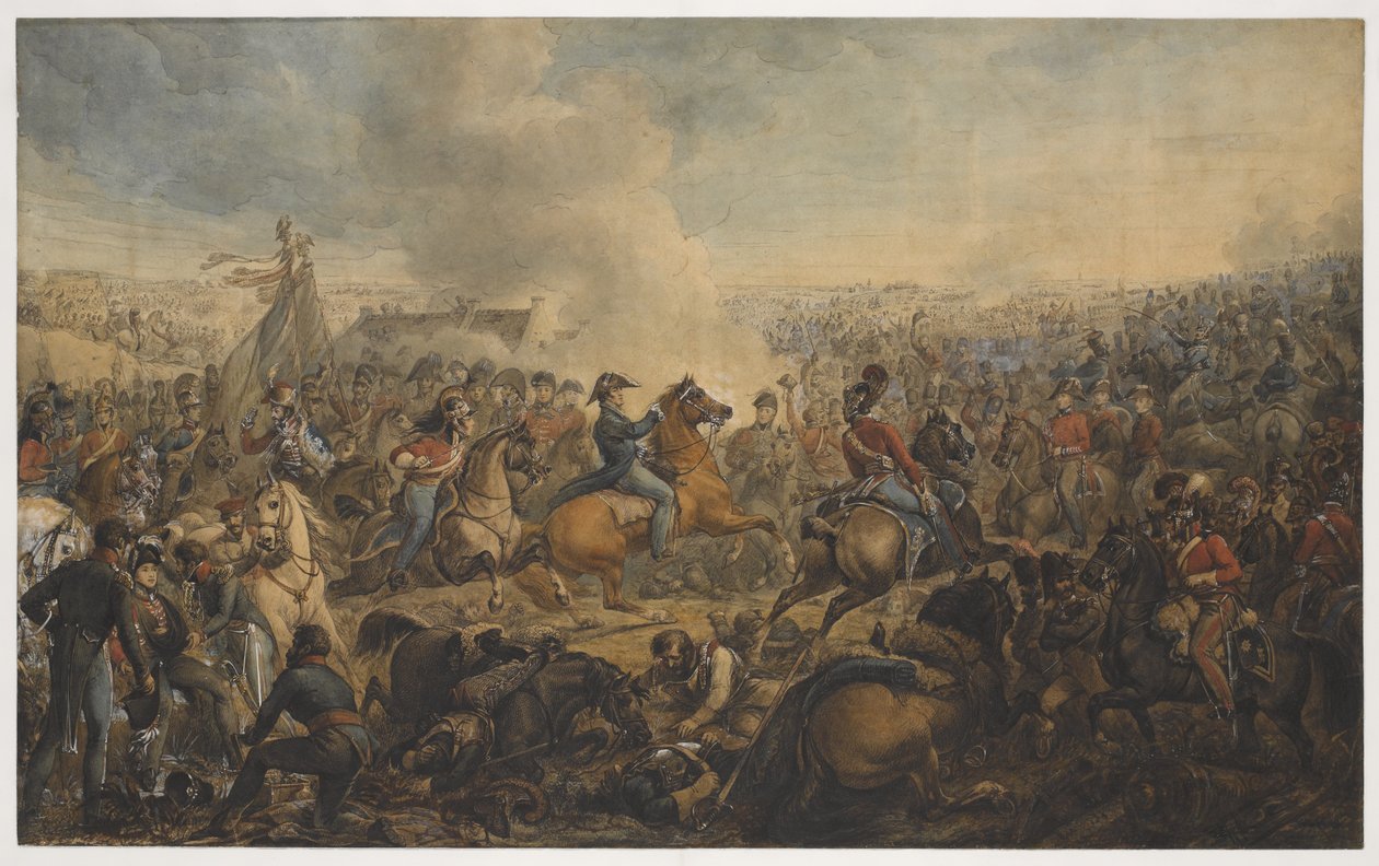 La Bataille de Waterloo, après l