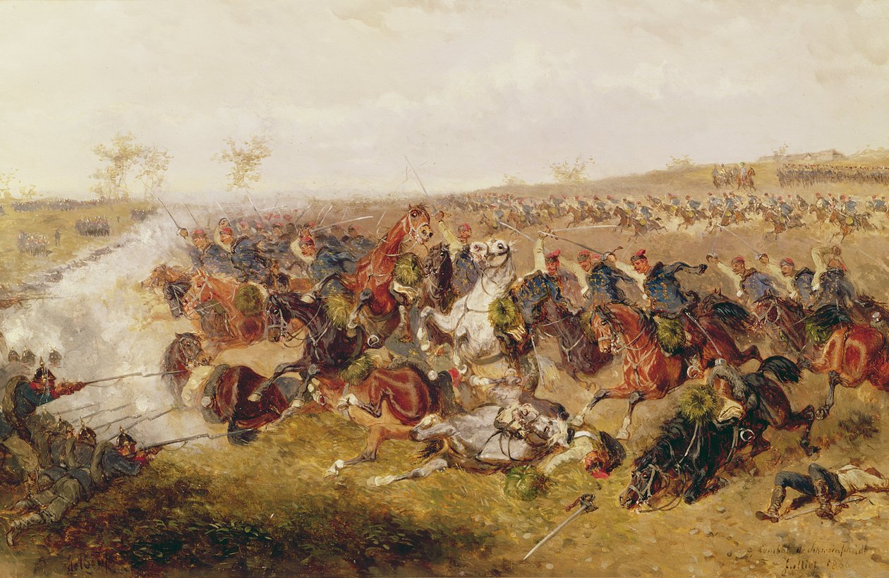 Bataille de Schweinschädel, 29 juillet 1866 - Alexander von Bensa