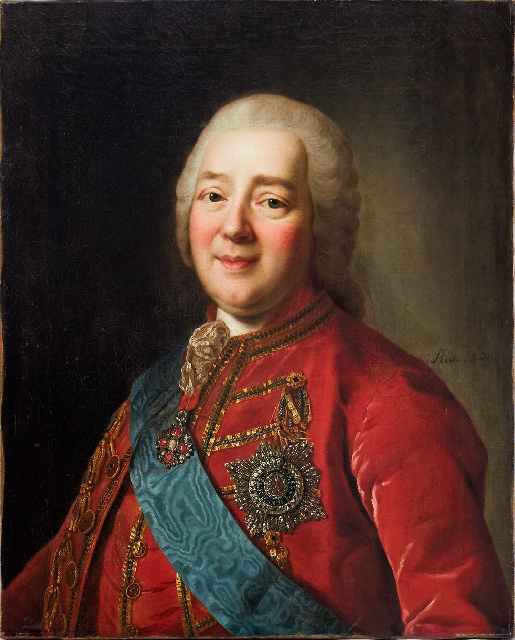 Portrait du comte russe Nikita Ivanovitch Panin (1718-1783) - Alexander Roslin