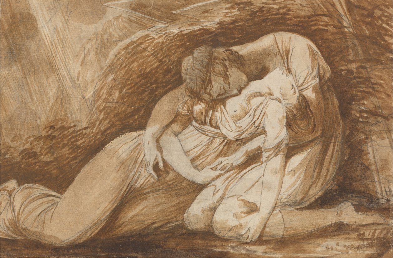 Céladon et Amélia de Les Saisons de Thomson - Alexander Runciman