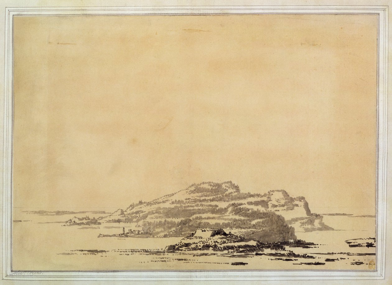 Paysage fantastique, 1780-85 - Alexander Cozens