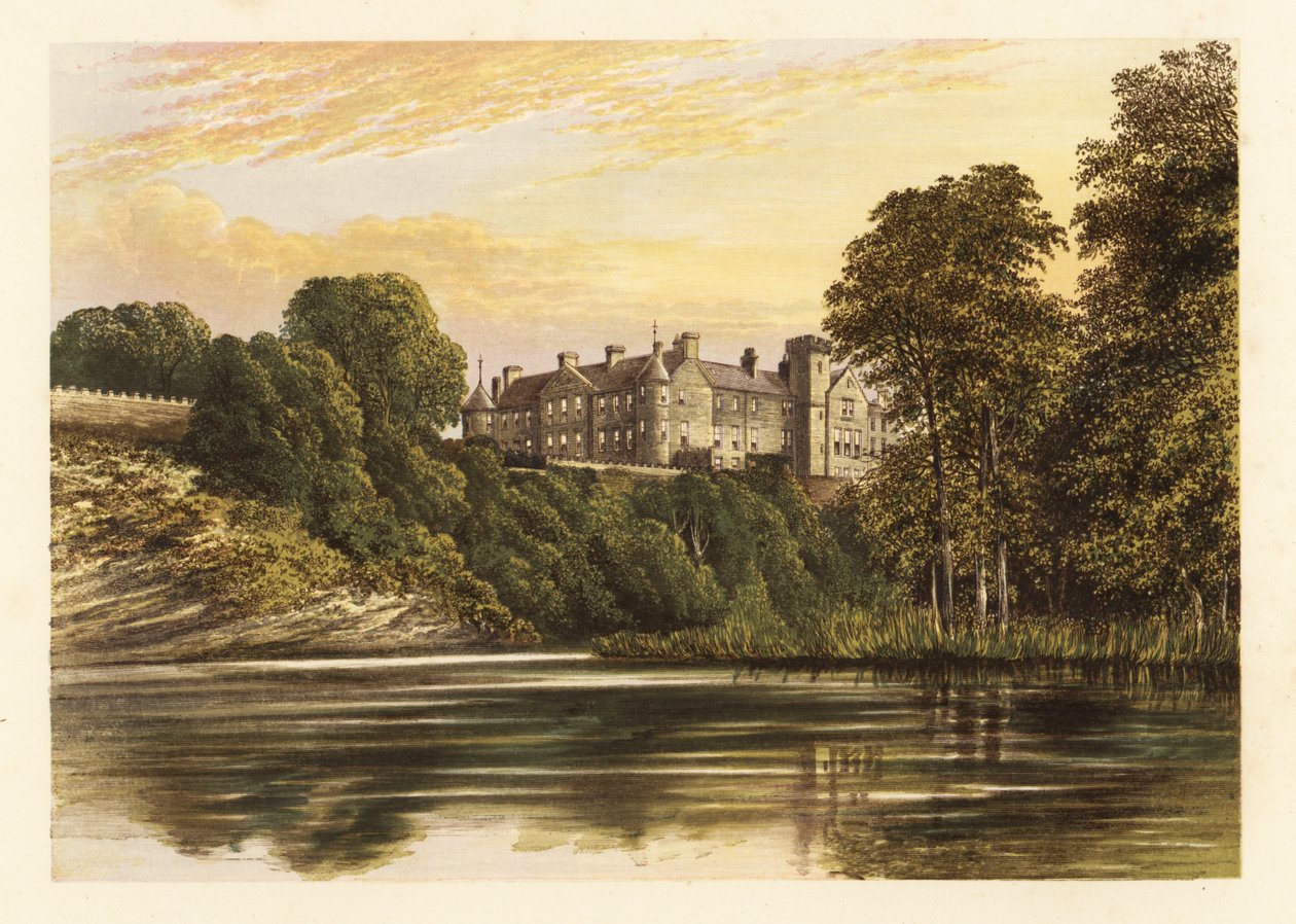 Château de Brechin, Angus, Écosse, 1880 - Alexander Francis (after) Lydon
