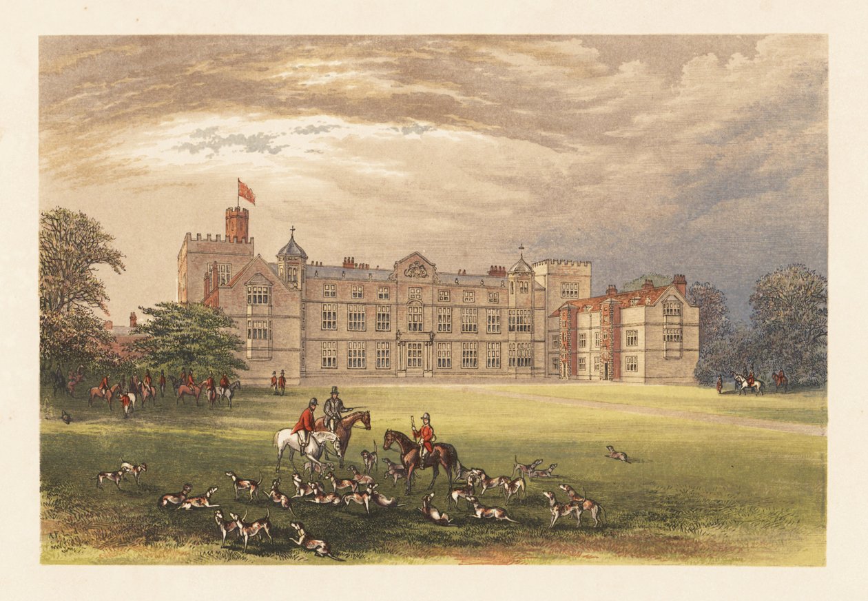 Burton Constable Hall, Yorkshire, Angleterre - Alexander Francis (after) Lydon