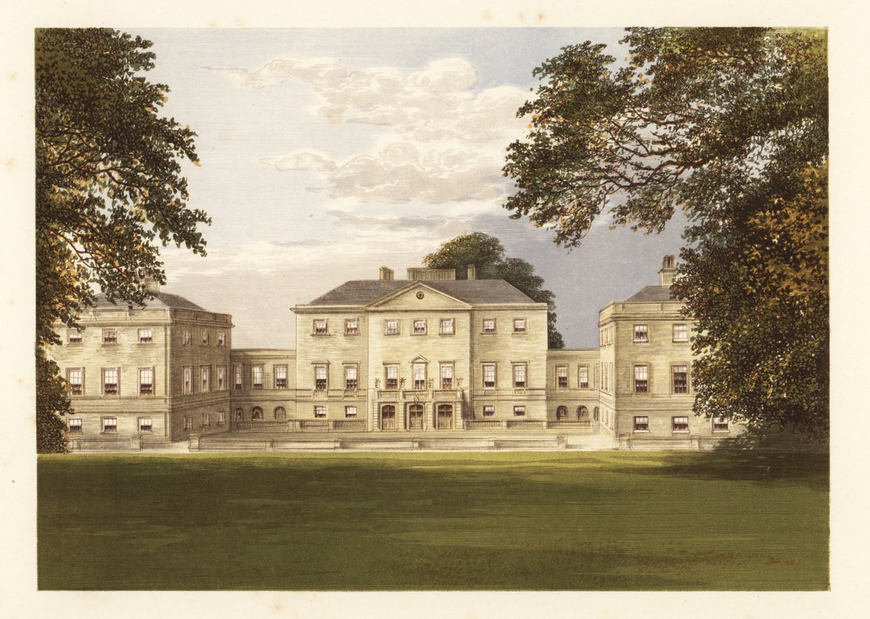 Parc de Nuneham, Berkshire, Angleterre (gravure) - Alexander Francis (after) Lydon