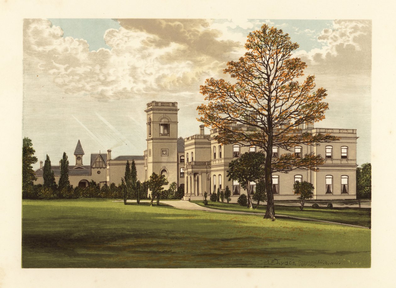Stowlangtoft Hall, Suffolk, Angleterre - Alexander Francis (after) Lydon