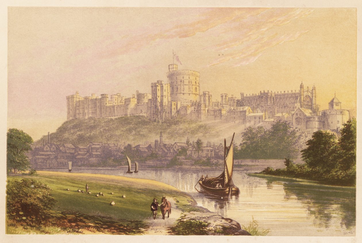 Château de Windsor, Berkshire, Angleterre - Alexander Francis (after) Lydon