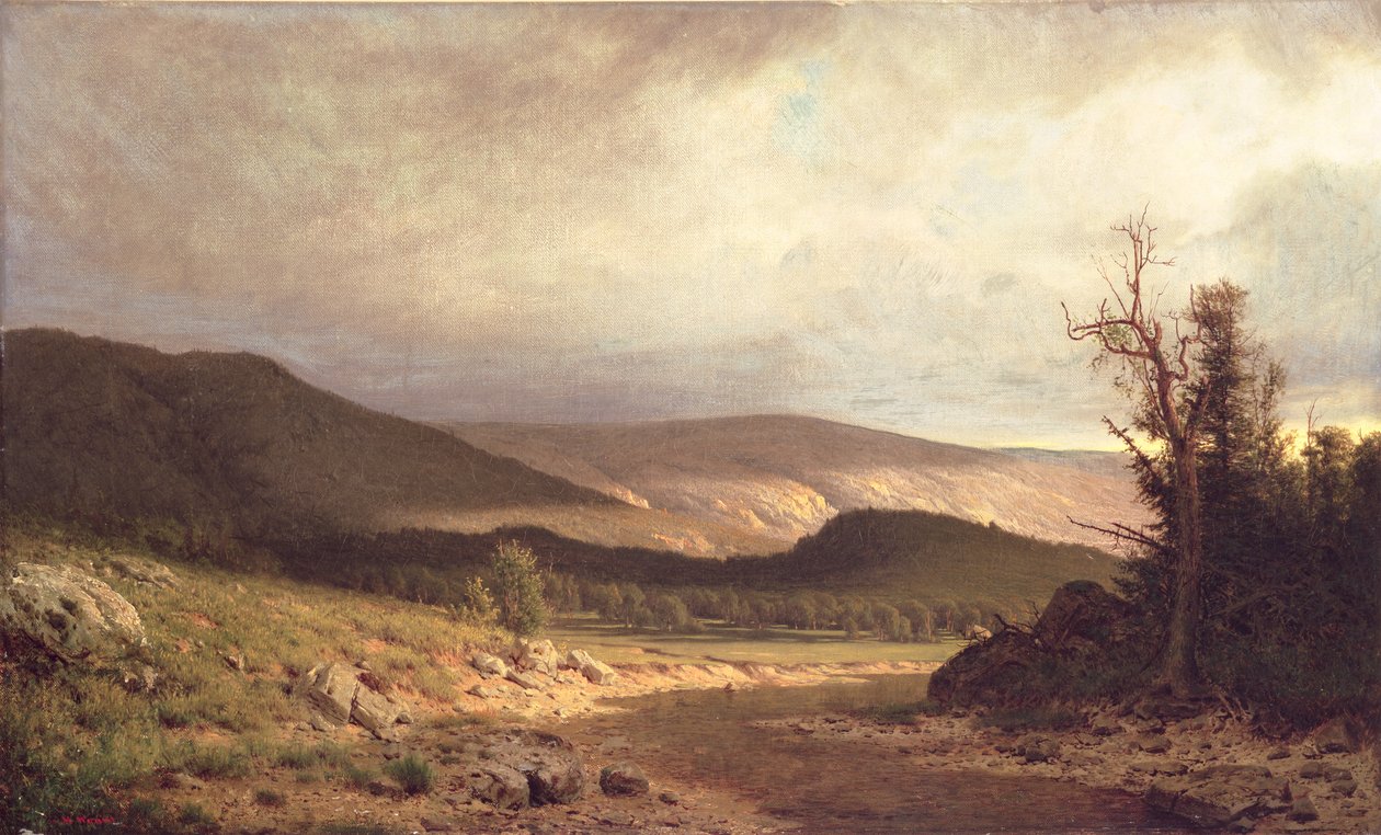 Soleil au Kentucky - Alexander Helwig Wyant